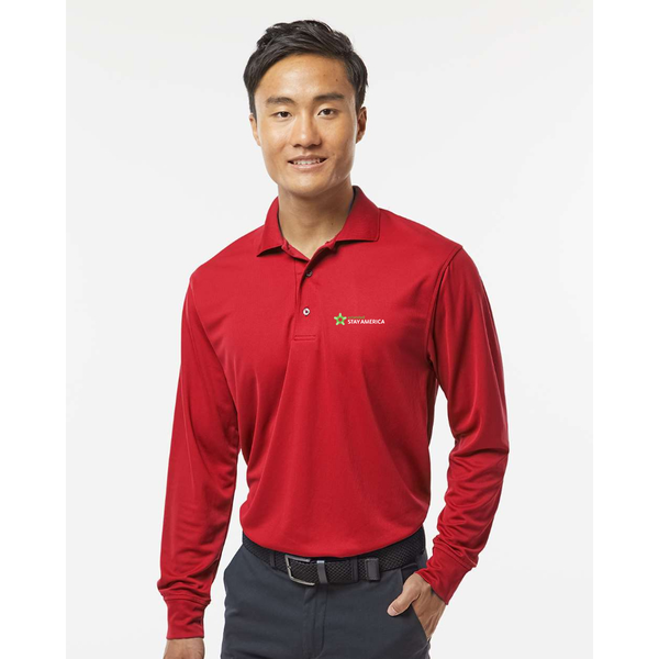 Men's  Extended Stay America Paragon Prescott Long Sleeve Polo