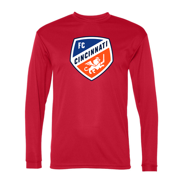 Men's  FC Cincinnati Polyester Long Sleeve T-Shirt