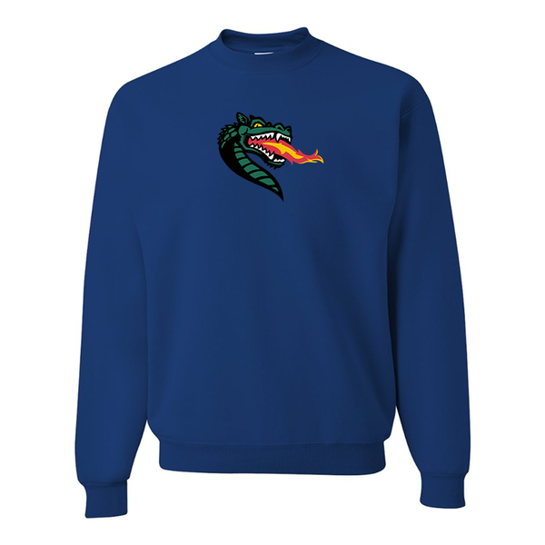 Men's UAB Blazers  JERZEES NuBlend Crewneck Sweatshirt