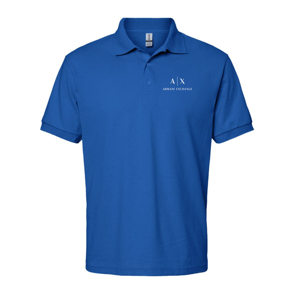 Men's Armani Exchange Logo Dry Blend Polo