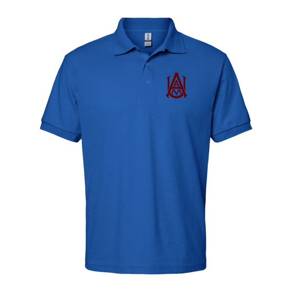 Men's Alabama AM Bulldogs Dry Blend Jersey Polo
