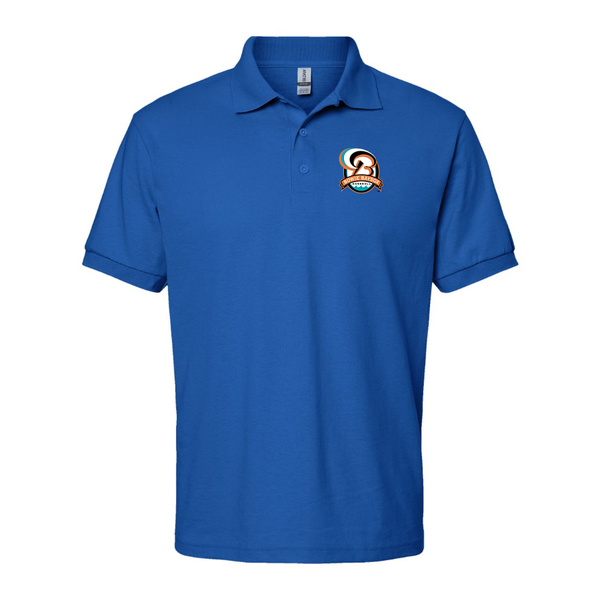 Men's Bowie BaySox Logo Dry Blend Polo