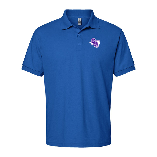 Men's Stephen F. Austin Lumberjacks   Gildan Dry Blend Jersey Polo