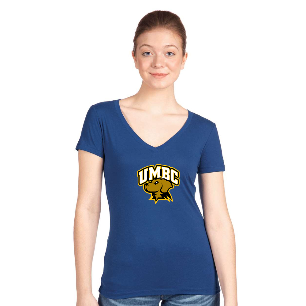 Women's UMBC Retrievers   V-Neck T-Shirt