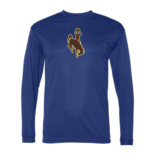 Men's  Wyoming CowboysPerformance Long Sleeve T-Shirt