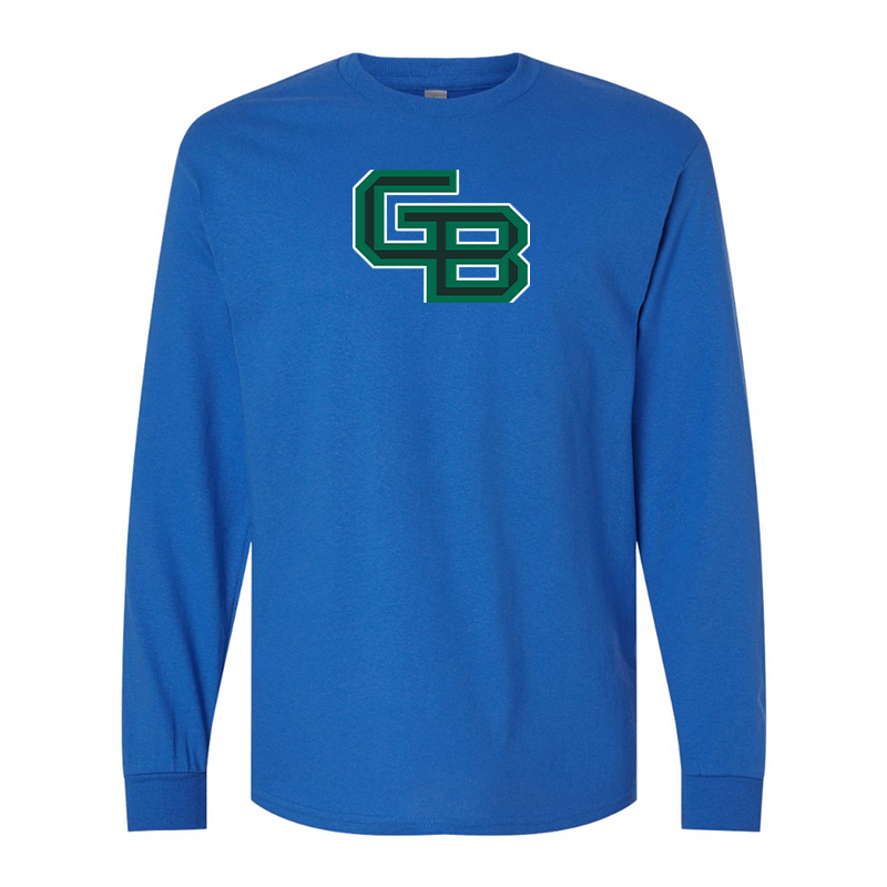 Men's Wisconsin Green Bay Phoenix Gildan Heavy Cotton Long Sleeve T-Shirt