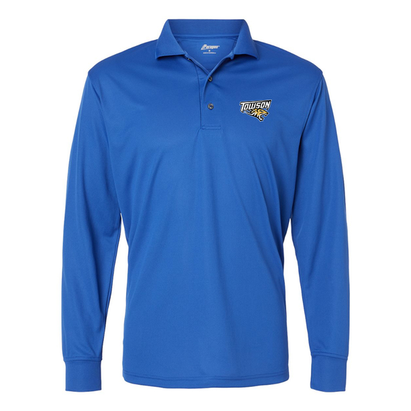 Men's  Towson Tigers  Paragon Prescott Long Sleeve Polo