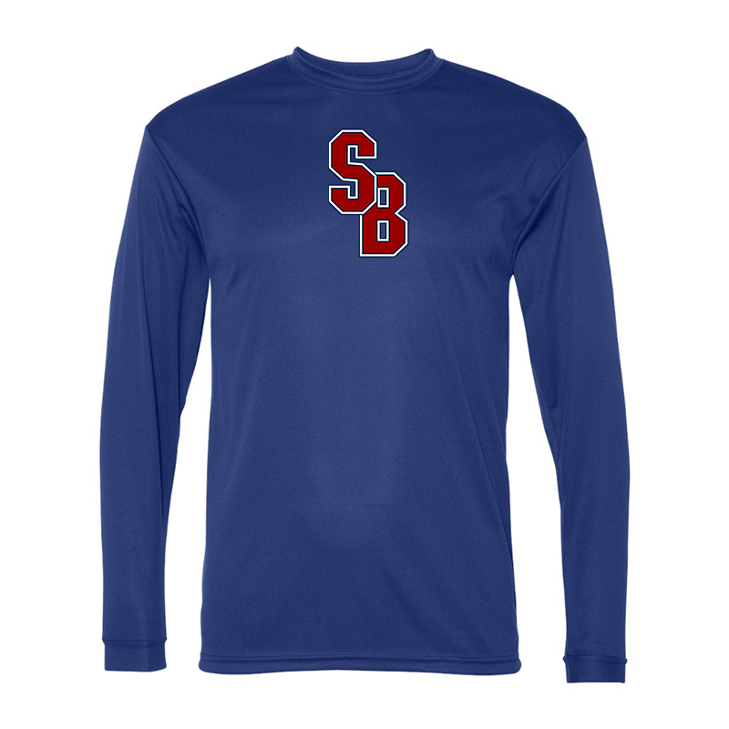 Men's Stony Brook Seawolves Performance Long Sleeve T-Shirt