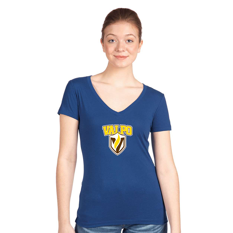 Women's Valparaiso Crusaders V-Neck T-Shirt