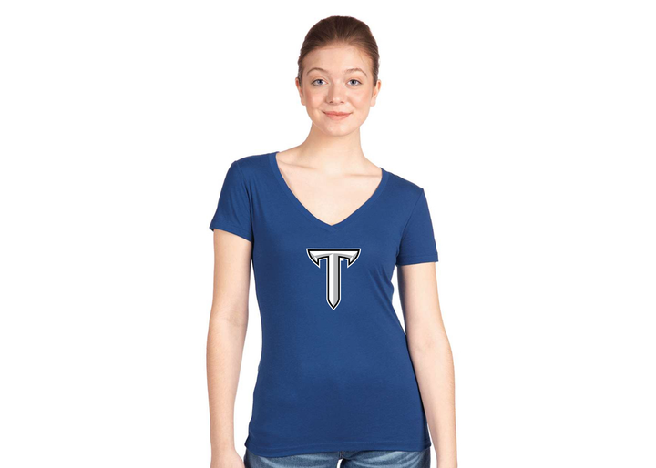 Women's Troy Trojans V-Neck T-Shirt