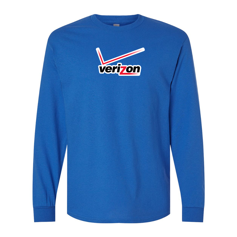 Men's Verizon Wireless Gildan Heavy Cotton Long Sleeve T-Shirt