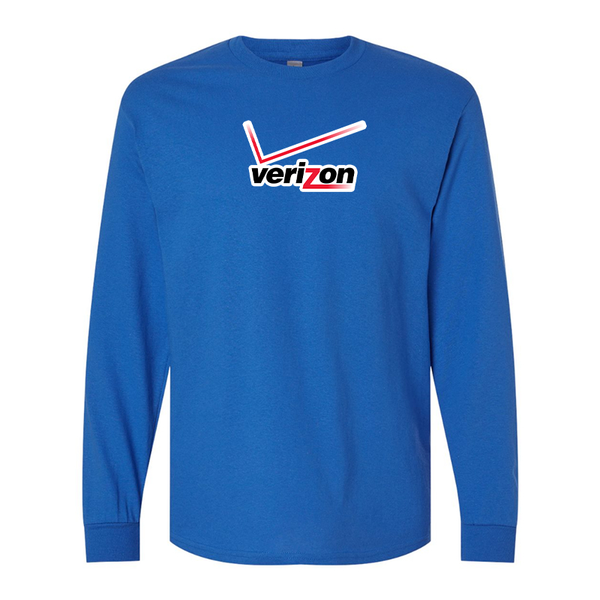 Men's Verizon Wireless Gildan Heavy Cotton Long Sleeve T-Shirt