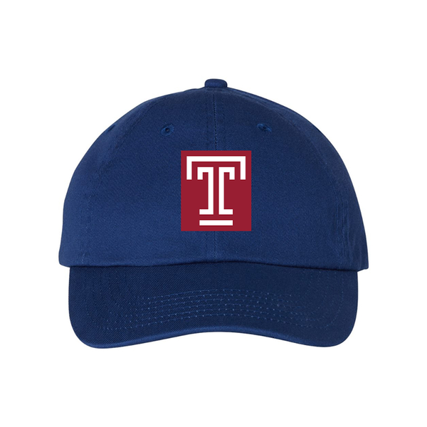 Temple Owls  Valucap Adult Bio-Washed Classic Dad Hat