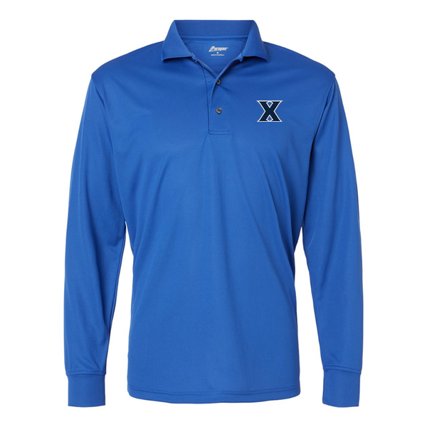 Men's Xavier Musketeers Paragon Prescott Long Sleeve Polo