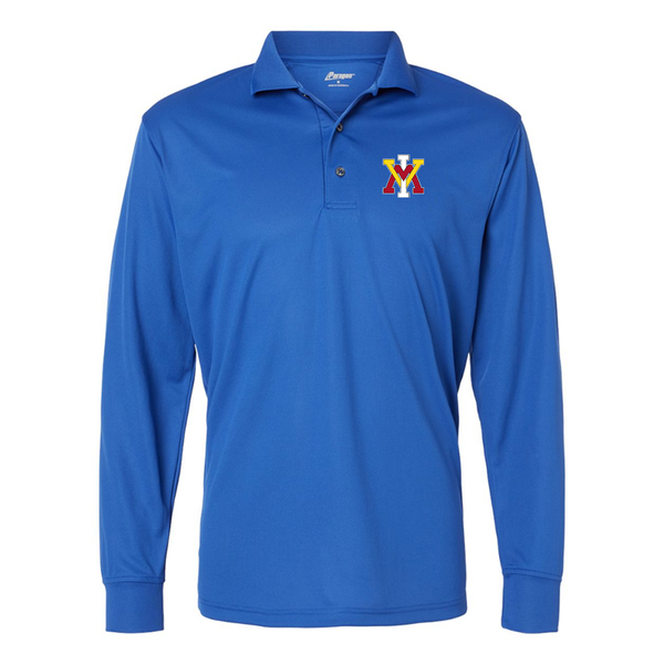 Men's VMI Keydets Paragon Prescott Long Sleeve Polo