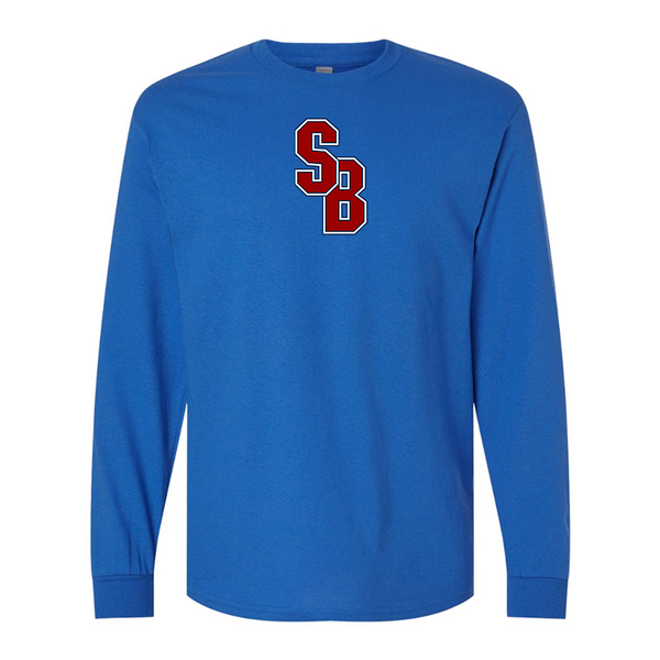 Men's Stony Brook Seawolves Gildan Heavy Cotton Long Sleeve T-Shirt