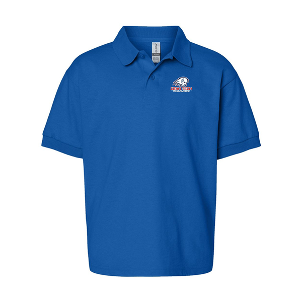 Youth Utah Tech Trailblazers Gildan Dry Blend Jersey Polo