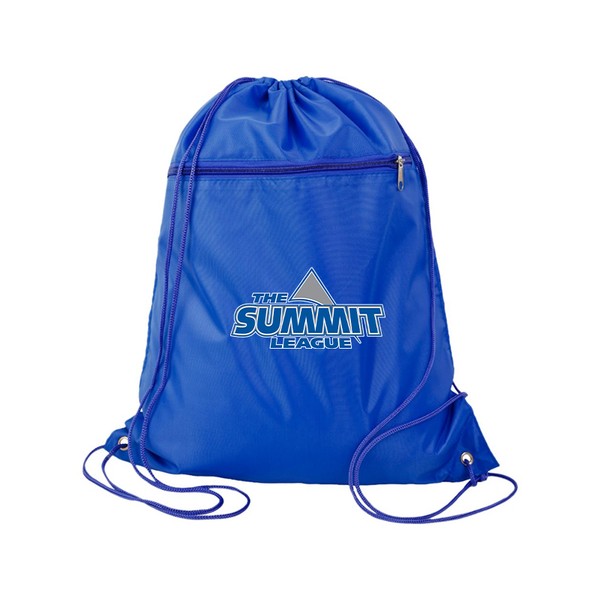 The Summit League Q-Tees - Polyester Cinchpack