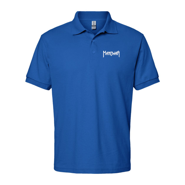Men's Manowar  Logo Dry Blend Polo