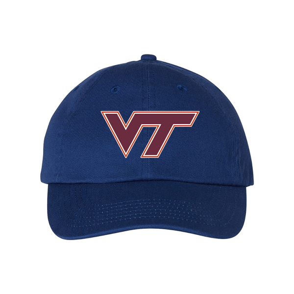 Virginia Tech Hokies Valucap Adult Bio-Washed Classic Dad Hat