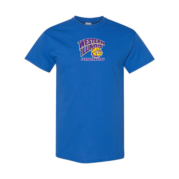 Men's Western Illinois Leathernecks Gildan Heavy Cotton T-Shirt