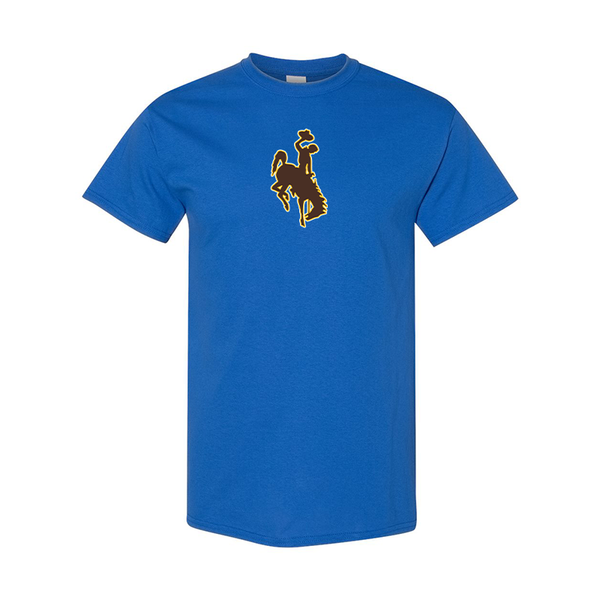 Men's  Wyoming Cowboys Gildan Heavy Cotton T-Shirt