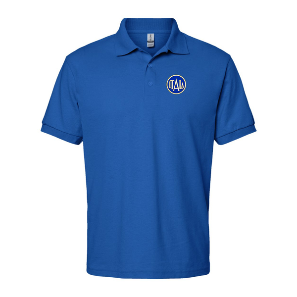Men's Itala Logo Dry Blend Polo