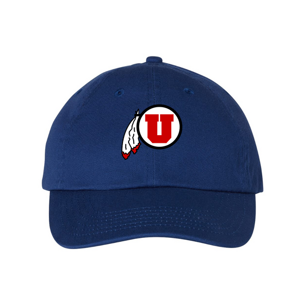 Utah Utes  Valucap Adult Bio-Washed Classic Dad Hat