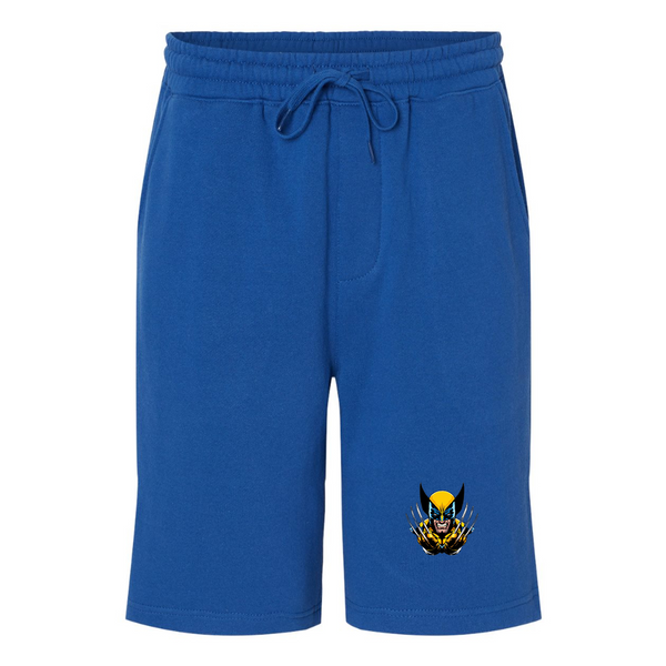 Men's  Wolverine 2025 Art   Independent Trading Co Midweight Fleece Shorts