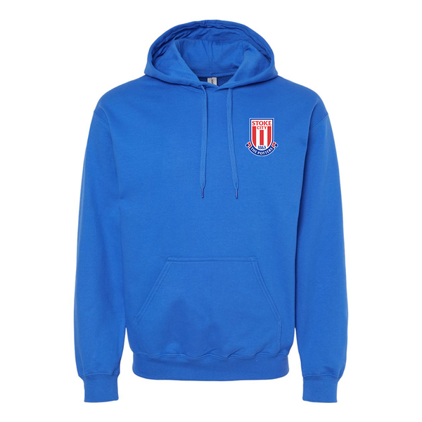Men's Stoke City Soccer  Softstyle Midweight Hooded Sweatshirt