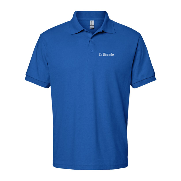 Men's Le Monde Logo Dry Blend Polo