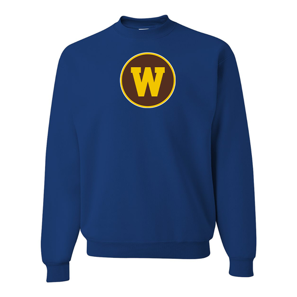 Men's Western Michigan Broncos  JERZEES NuBlend Crewneck Sweatshirt