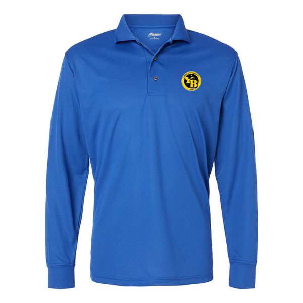 Men's  Young Boys Soccer  Paragon Prescott Long Sleeve Polo