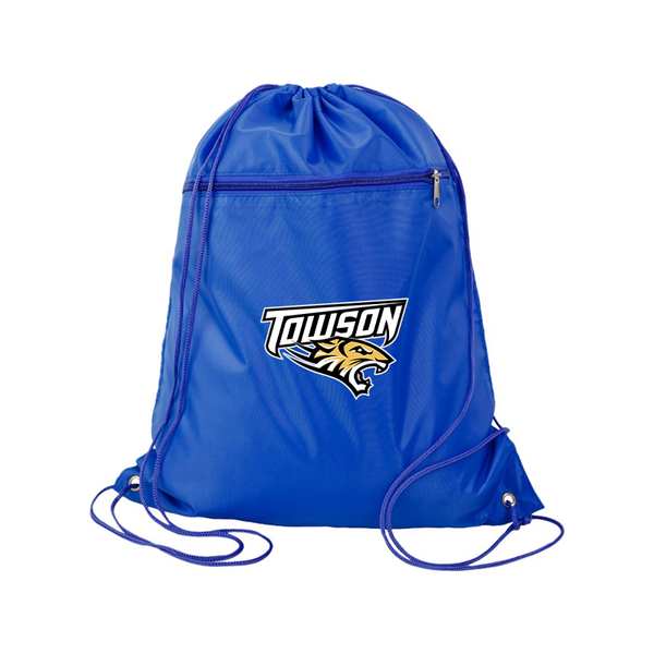 Towson Tigers Q-Tees - Polyester Cinchpack
