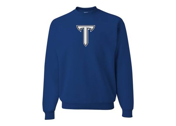 Men's Troy Trojans JERZEES NuBlend Crewneck Sweatshirt