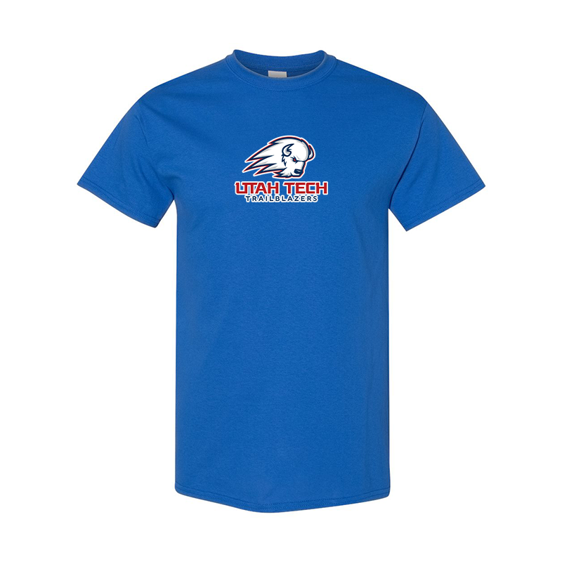 Men's Utah Tech Trailblazers  Gildan Heavy Cotton T-Shirt