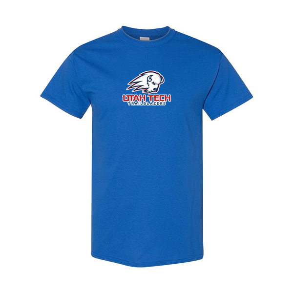 Men's Utah Tech Trailblazers  Gildan Heavy Cotton T-Shirt