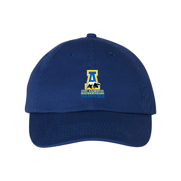 Alaska Nanooks  Valucap Adult Bio-Washed Classic Dad Hat