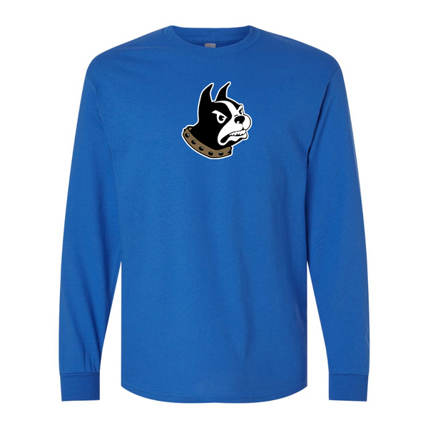 Men's  Wofford Terriers Gildan Heavy Cotton Long Sleeve T-Shirt