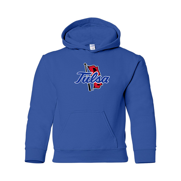 Youth Tulsa Golden Hurricane Gildan Heavy Blend  Hooded Sweatshirt