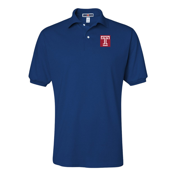Men's Temple Owls JERZEES  SpotShield polo