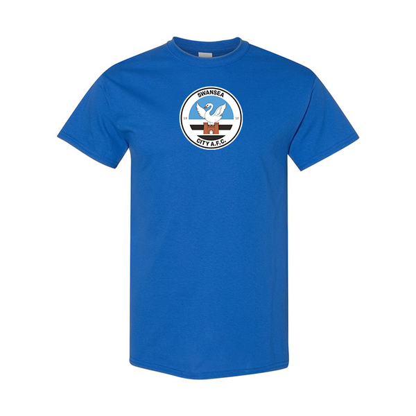 Men's Swansea City Soccer Gildan Heavy Cotton T-Shirt