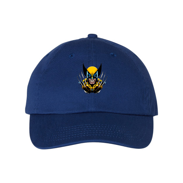 Wolverine 2025 Art   Valucap Adult Bio-Washed Classic Dad Hat