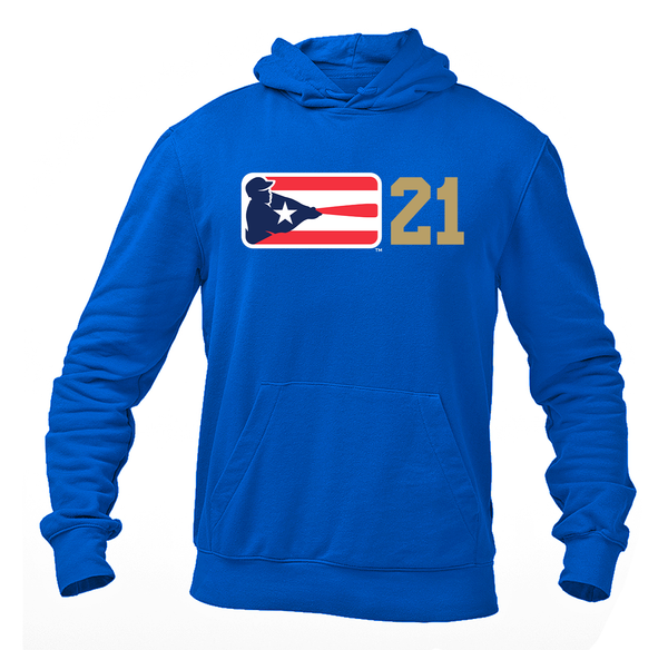 Men's Liga de Beisbol Profesional Roberto Clemente Logo Pullover Hoodie