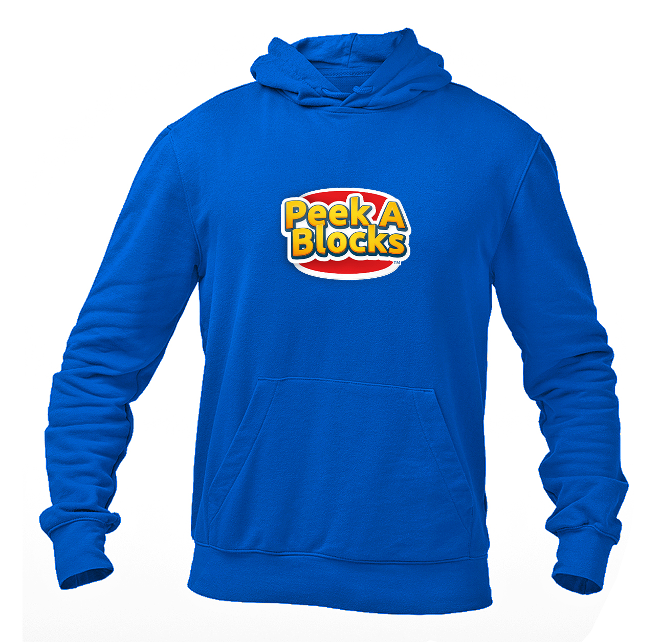 Men's Peek A Blocks Pullover Hoodie