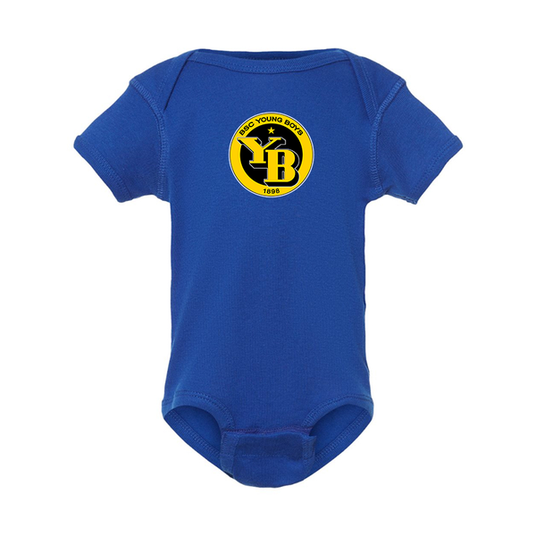 Young Boys Soccer   Rabbit Skins Infant Baby Rib Bodysuit