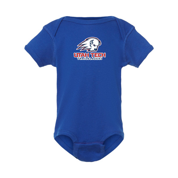 Utah Tech Trailblazers Rabbit Skins Infant Baby Rib Bodysuit