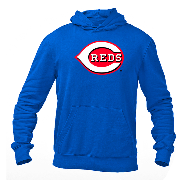 Men's Cincinnati Reds Logo Pullover Hoodie
