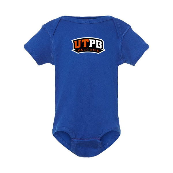 UTPB Falcons  Rabbit Skins Infant Baby Rib Bodysuit