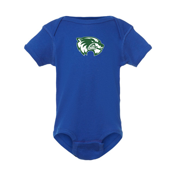 Utah Valley Wolverines  Rabbit Skins Infant Baby Rib Bodysuit